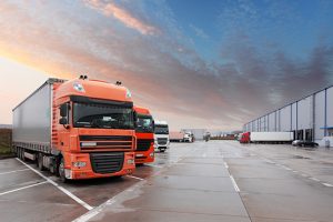 Truck fleet for a logistics company in Minneapolis