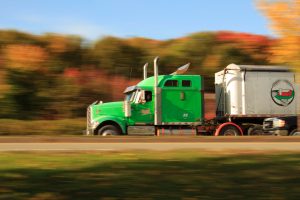 Truck Moving Cargo